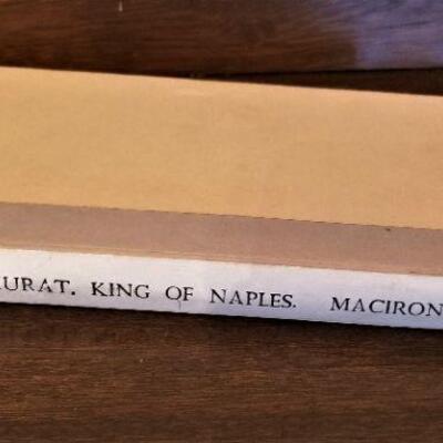 Lot #163  Rare Book -  "Joachim Murat - King of Naples"