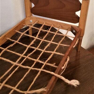 Lot #164  American Girl Rope Bed - Addy - RETIRED