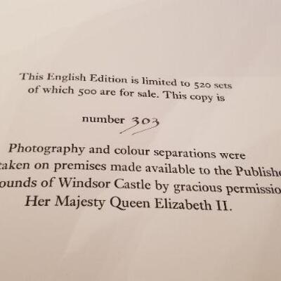 Lot #167  Large Limited Edition Book - Drawings of Holbein  - #303 of 500