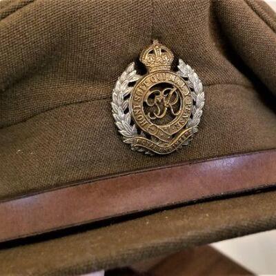 Lot #179  Two Antique/Vintage British Military Hats