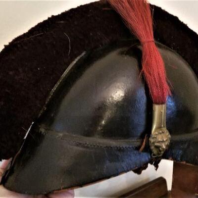 Lot #179  Two Antique/Vintage British Military Hats