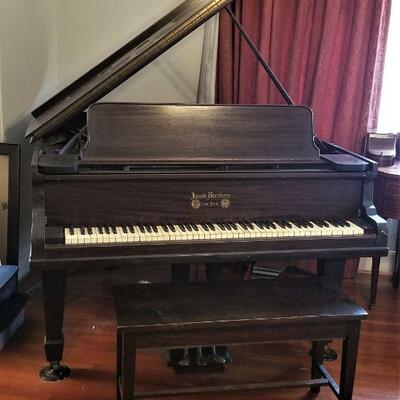 Lot #183  Jacob Brothers Grand Piano - 1913