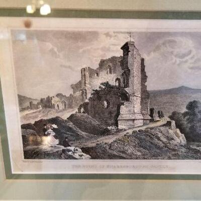 Lot #194  Group of 4 19th century English colorized engravings