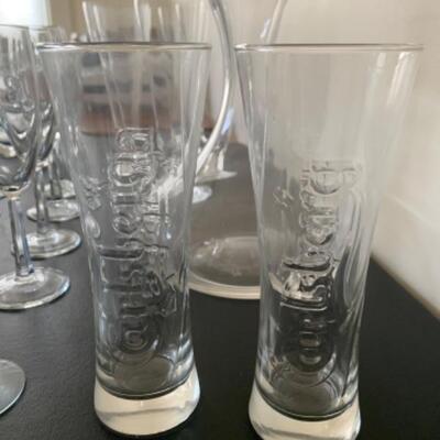 7. Assorted stemware (including Marquis globes)