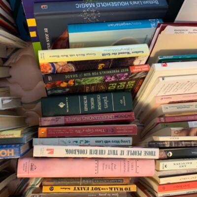 18. Large assortment of books