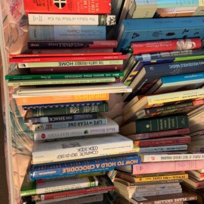 18. Large assortment of books
