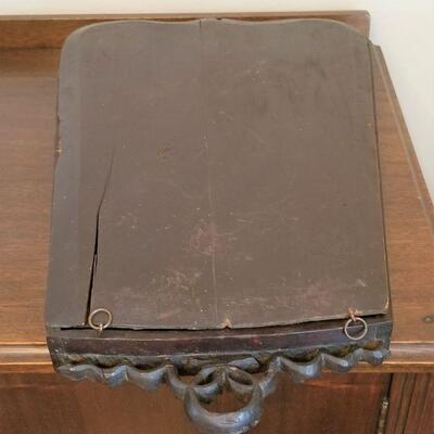 Lot #213  Antique Shadow Box  - all original