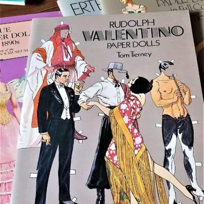 Lot #215  Large lot of Contemporary Paper Doll books - all uncut