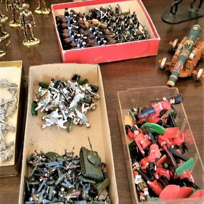 Lot #222 Lot of Toy Soldiers - you get all you see here