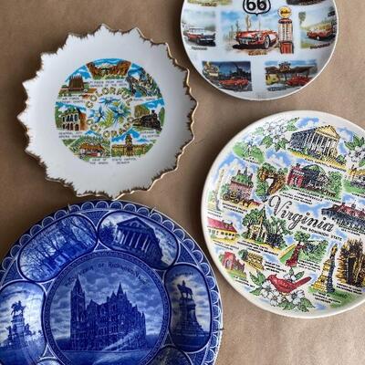 16 item plate lot 