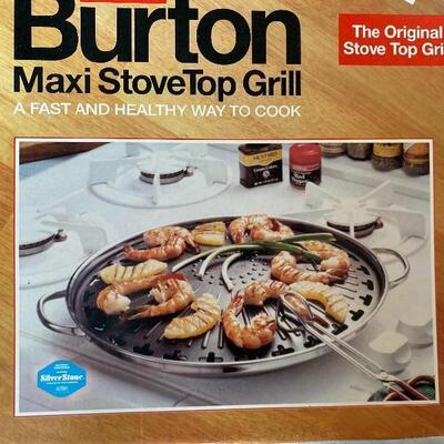 Burton stove top grill 