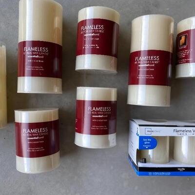 Flameless candle lot