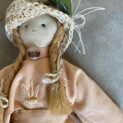 Handmade quality soft doll 