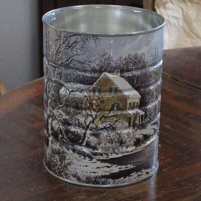 Lot 27- Early Winter Lithograph Folgers Can