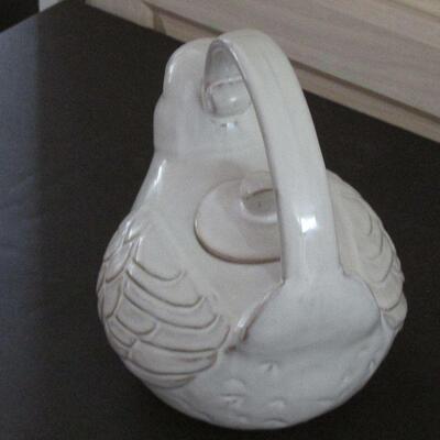 Lot 32- World Market Bird Teapot