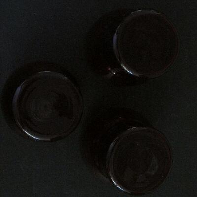 Lot 40- Acroroc Red Tumblers