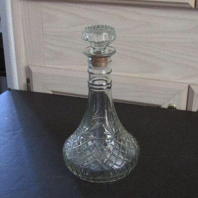 Lot 57- Mogen David Crystal Decanter