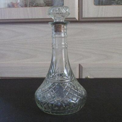 Lot 57- Mogen David Crystal Decanter