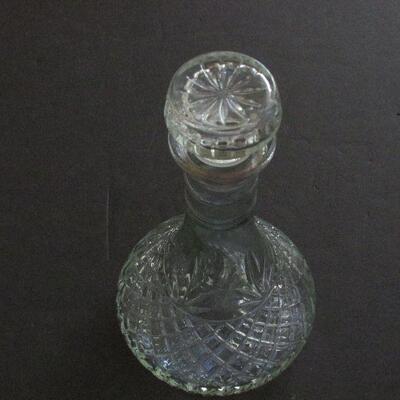 Lot 57- Mogen David Crystal Decanter