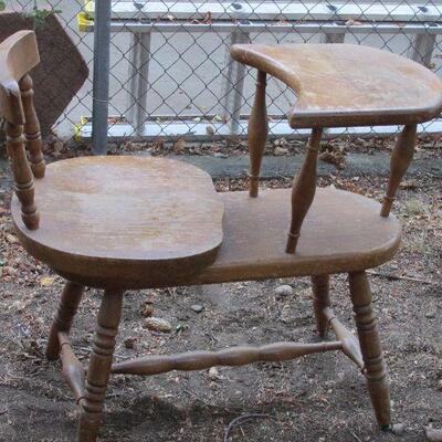 Lot 74- Vintage Gossip Bench