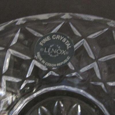 Lot 93- Lenox Crystal Open Sugar Bowls