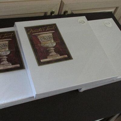 Lot 110- Collection of Artists Canvas