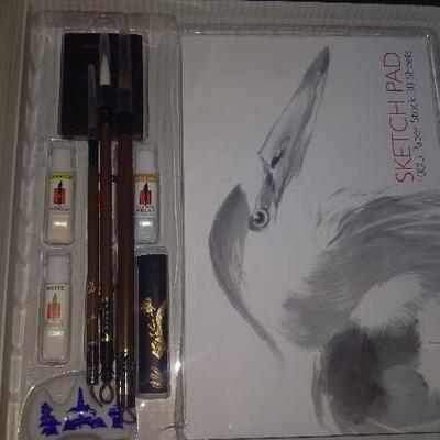 Lot 114- Introduction to Chinese Brush Painting Set
