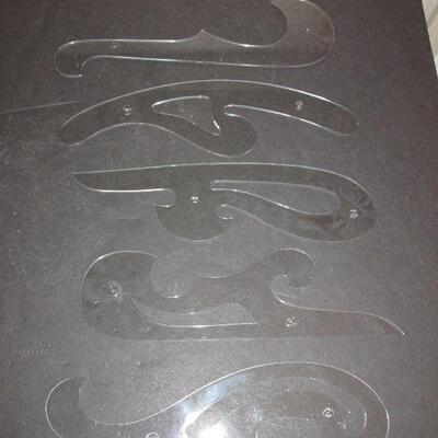 Lot 115- Large Collection of Drafting Stencils