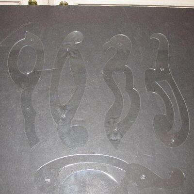 Lot 115- Large Collection of Drafting Stencils