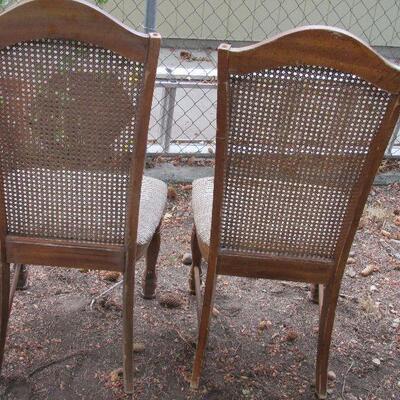Lot 120- Set of Vintage Chairs