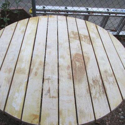 Lot 121- Fold Up Lawn Table