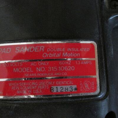 Lot 122- Sears Craftsman Orbital Sander