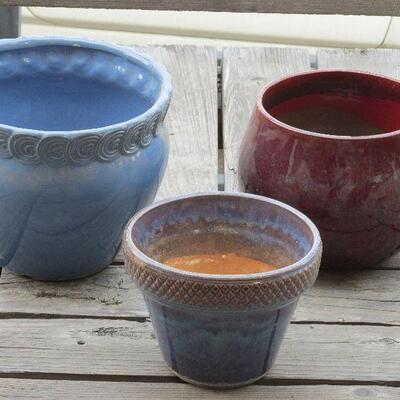 Lot 125- Collection of Planting Pots