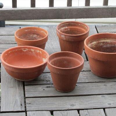 Lot 126- Collection of Planting Pots