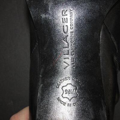 Lot 138- Villager Leather Heels