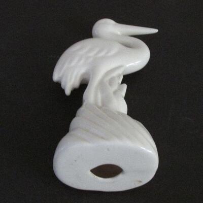 Lot 150- Ceramic Crane