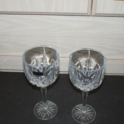 Lot 152- Brookside Waterford Crystal Glasses