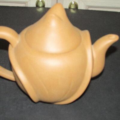 Lot 156- Tan Teavana Teapot