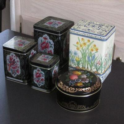 Lot 158- Collection of Tins