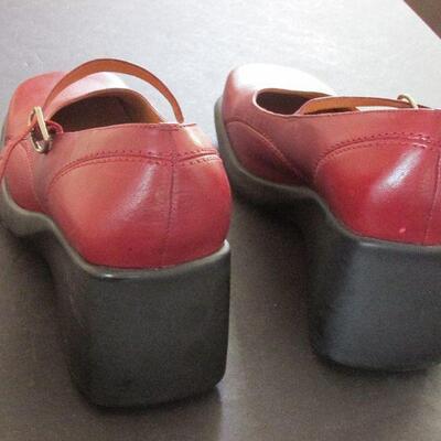 Lot 165- Hillard and Hanson Platform Heels