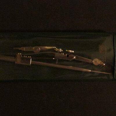 Lot 192- Collection of Vintage Drafting Compasses
