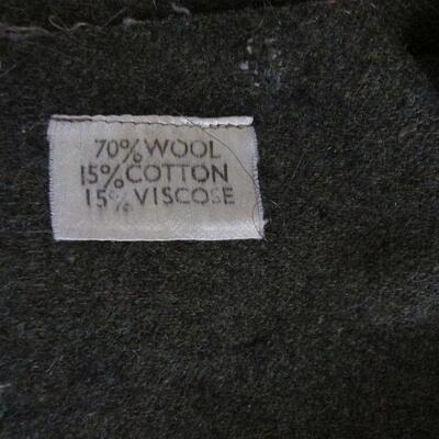 Lot 204- Large Dark Gray Overcoat
