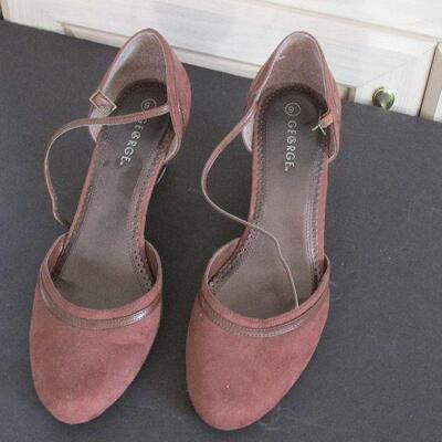 :Lot 209- George Open Platform Heels