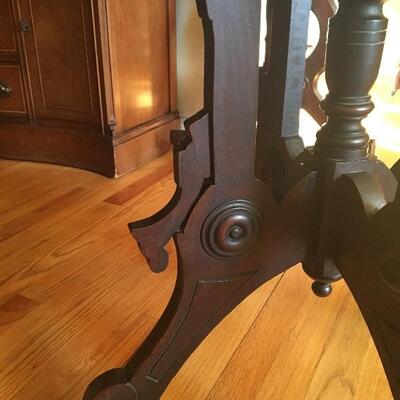 Eastlake Marble Top Side Table