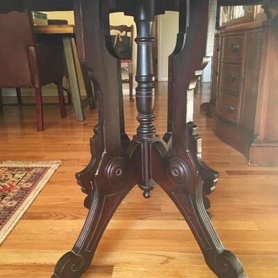 Eastlake Marble Top Side Table