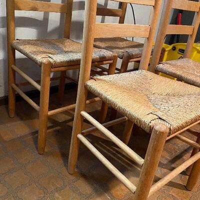 Ladder Back Dinning Accent Chairs