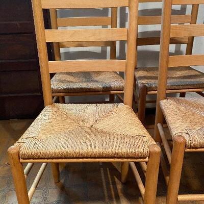 Ladder Back Dinning Accent Chairs