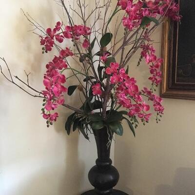 Faux Orchids Flower Arrangement