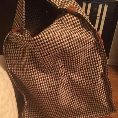 Verdi Houndstooth Large Duffle