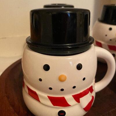 Four St. Nicholas Yuletide Snowman Mug